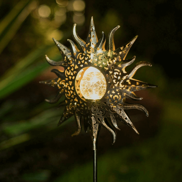 Sun and Moon Solar Lights Garden Outdoor - 50%OFF