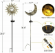 Sun and Moon Solar Lights Garden Outdoor - 50%OFF